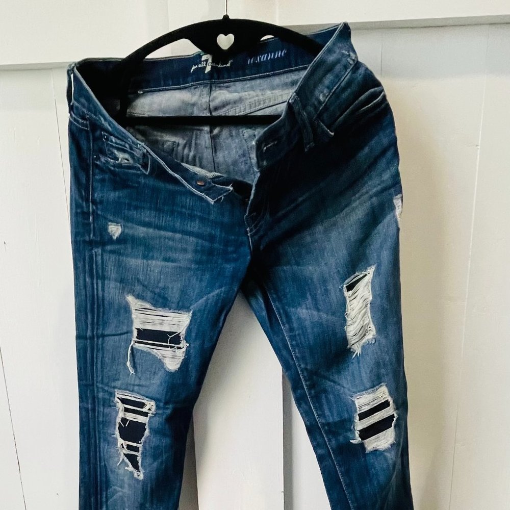7 for all mankind Size 28 Ripped Jeans